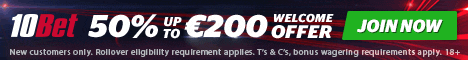 10Bet Sportsbook Promotion
